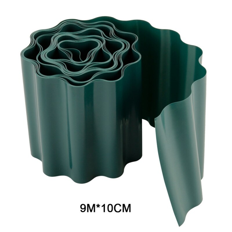 Plastic Garden Lawn Trimmed Fence Fence Corrugated Rolling Path Garden Decorative Ripple Shape Flexible Lawn Courtyard DIY Path: 1