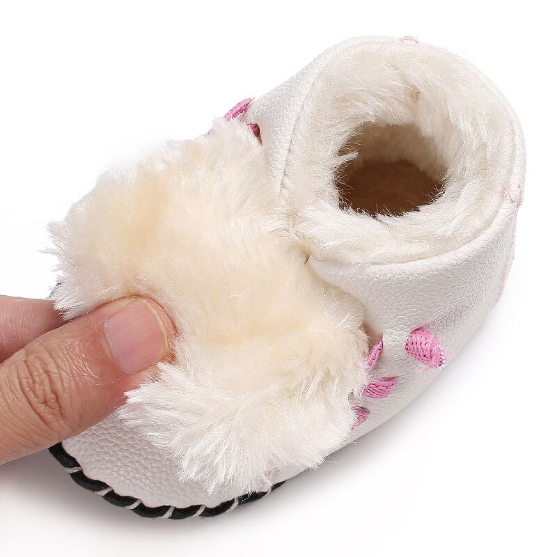 Wonbo baby sne støvler varme støvler til babyer vinter skridsikre småbarn sko baby støvler