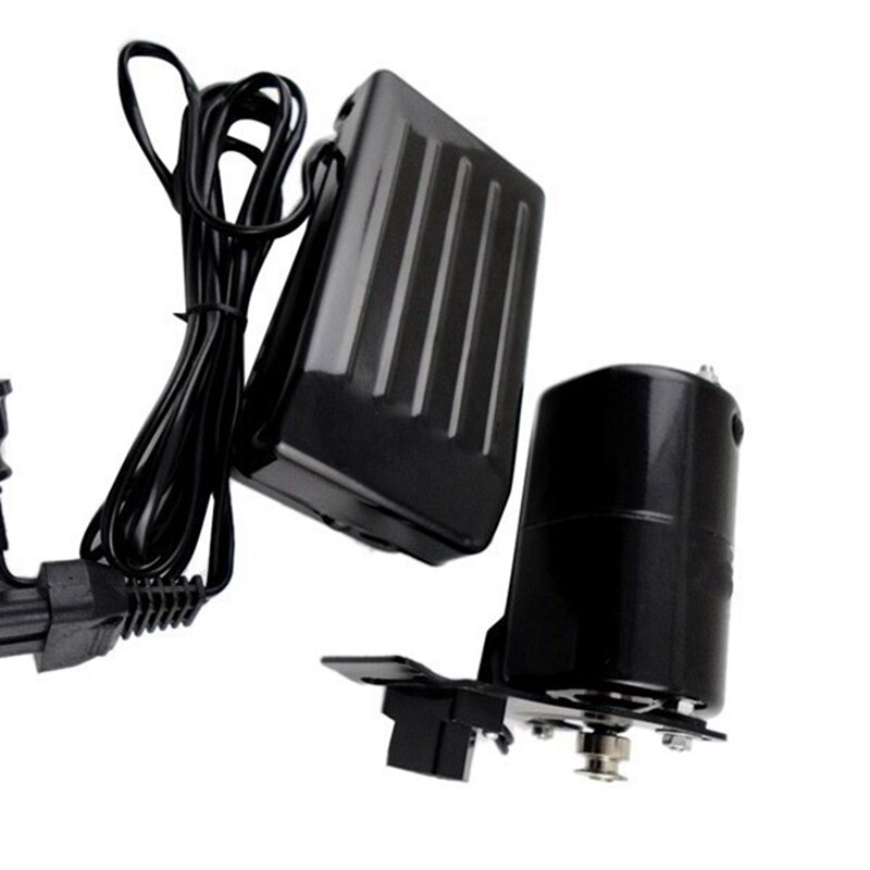 Naaimachine motor voetpedaal 220v 180w 0.9a oude stijl elektrische machine motor + controller kit eu stekker