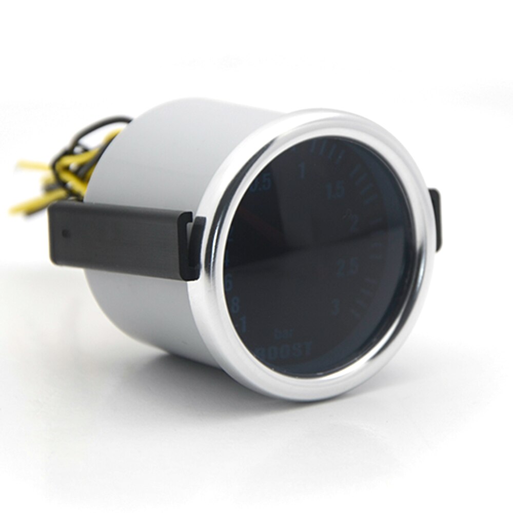 Depotuning 3.0 bar 2 " 52mm boost turbomittari mekaaninen mittari automaattinen valkoinen led