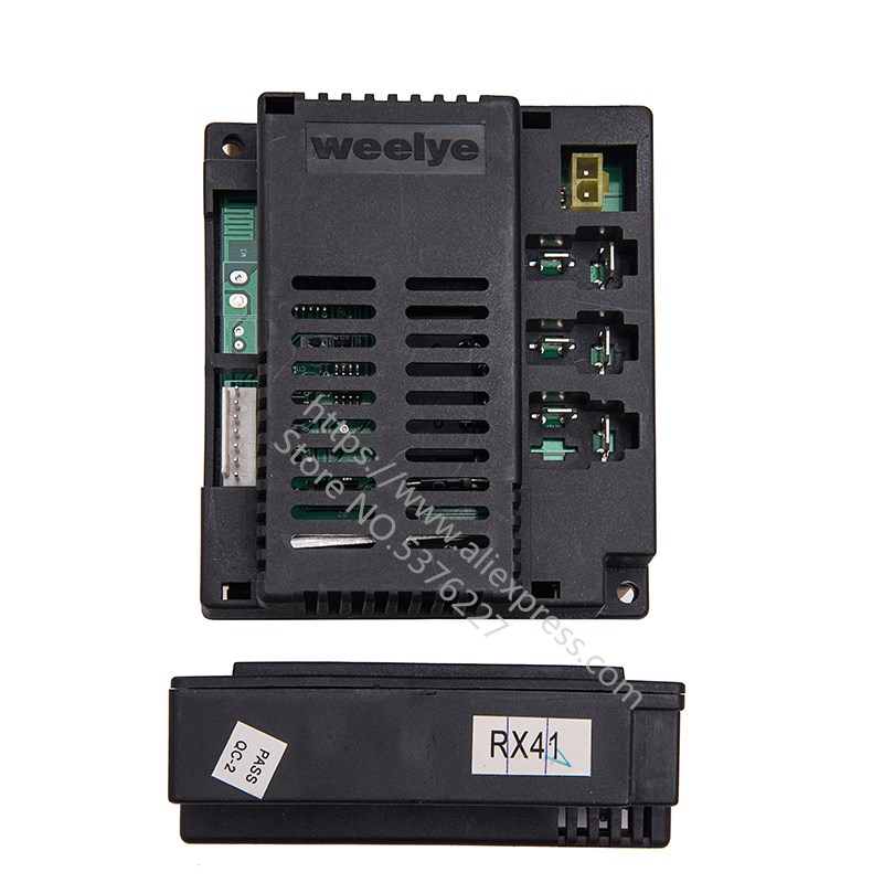 Wellye RX41 12V enfants alimenté tour sur voiture 2.4G Bluetooth télécommande et récepteur Kit contrôleur boîte de contrôle accessoires