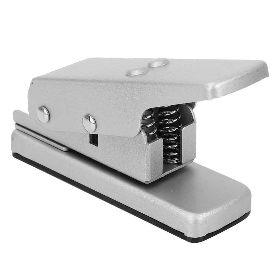 DIY Guitar Pick Punch Pick Maker Cutter Tool Kit With 2 Guitar Pick Strips Black or