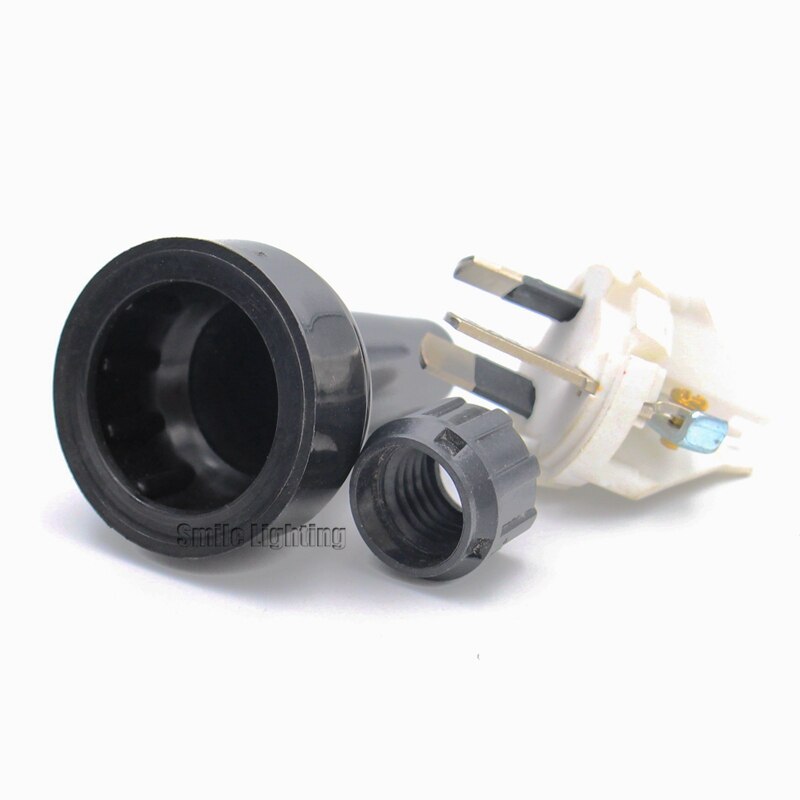 Rewirable Australian 3 Prong Plug Screw Connection Plug Industrial Vintage Style Rewire Plug DIY Assembled