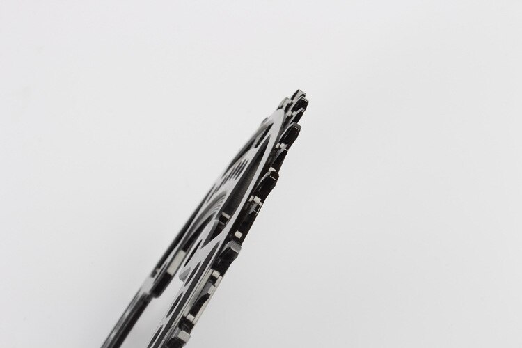 Slak groot tandwiel ronde cirkel kettingblad mtb mountainbike fiets 104 bcd 44t 46t 48t 50t 52t crankstel tandplaat onderdelen