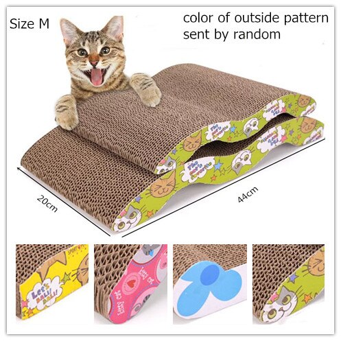 MTL cat scratcher tree climber Jumping Toy Climbing Frame Furniture Scratching: M shape Size M