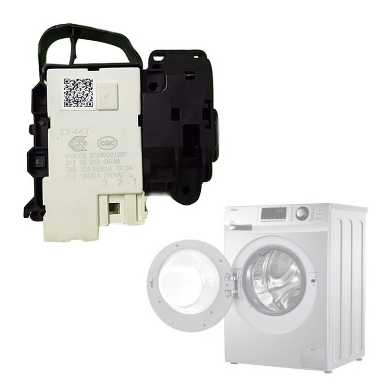Wasmachine Deurslot Klink Schakelaar Assemblage Voor Haier Media Tcl Wasmachine Vervangende Onderdelen 0024000128D 0024000128A