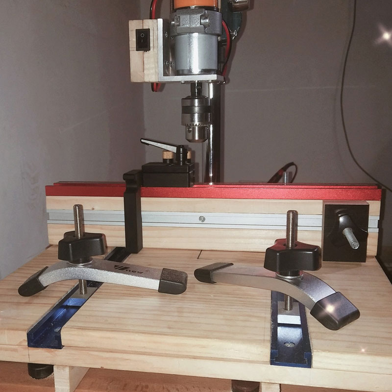 M8 Druk Plaat Set T Track M5 M6 M8 Slider M8 T Schroef M8 Moer Voor Houtbewerking Diy Klem Gereedschappen T-Slot T-Track Chute Accessoires