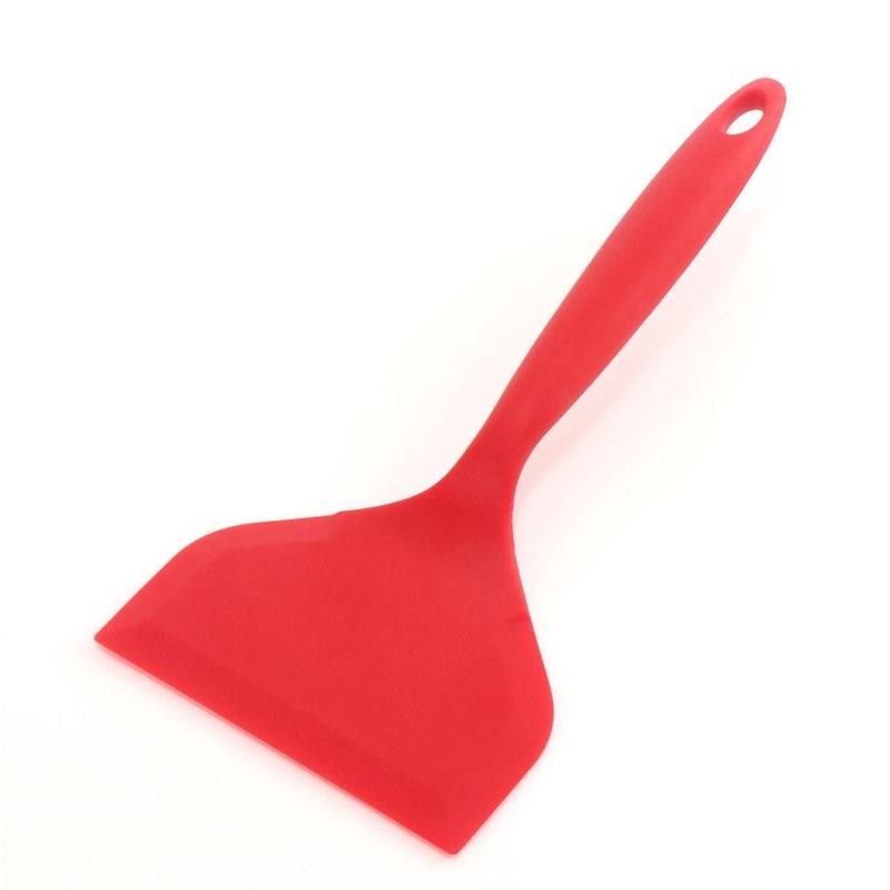 Non-stick Silicone Spatula Beef Meat Egg Kitchen Scraper Tools Cooking Pizza Wide Shovel Kitchen Ware Cooking Utensils R7F1