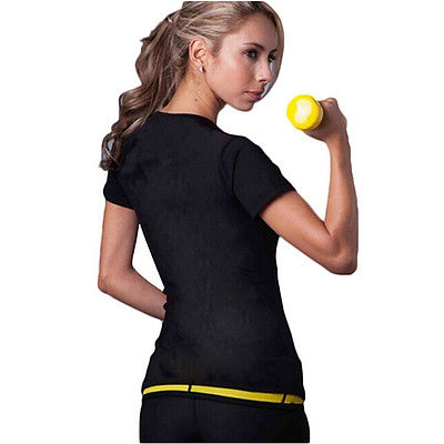 Women's Neoprene Bodyshaper Black Slimming Waist Slim Fitness Shapers Tops Women Intimates Clothing