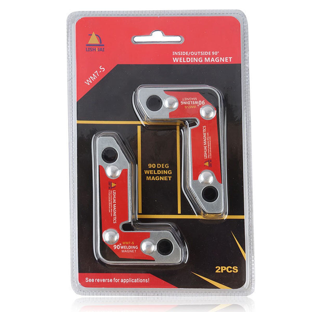 2 Stück Schweißmagnete – 60° & 90° Eckenhalter Aus Neodym | Starke Magnete Für Präzises Schweißen & Basteln