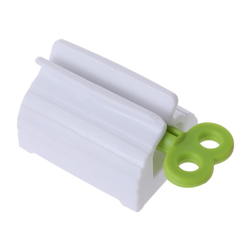GOOD Toothpaste Squeezer Plastic Cream Tube Squeezing Dispenser Rolling Toothpaste Dispenser Bathroom Accessories Squeeze Tubes: GREEN