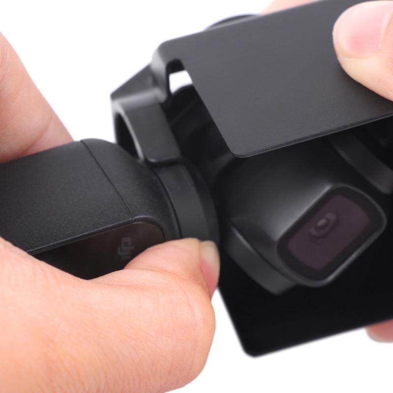 1PC lentille parasol poche cardan caméra protection cardan couvercle soufflet parasol capot pour DJI OSMO poche caméra accessoires