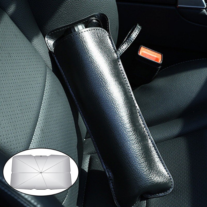 Auto Voorruit Paraplu Zonnescherm Ultraviolet En Hoge Temperatuur Zonnescherm Protector Opvouwbare Reflecterende Paraplu