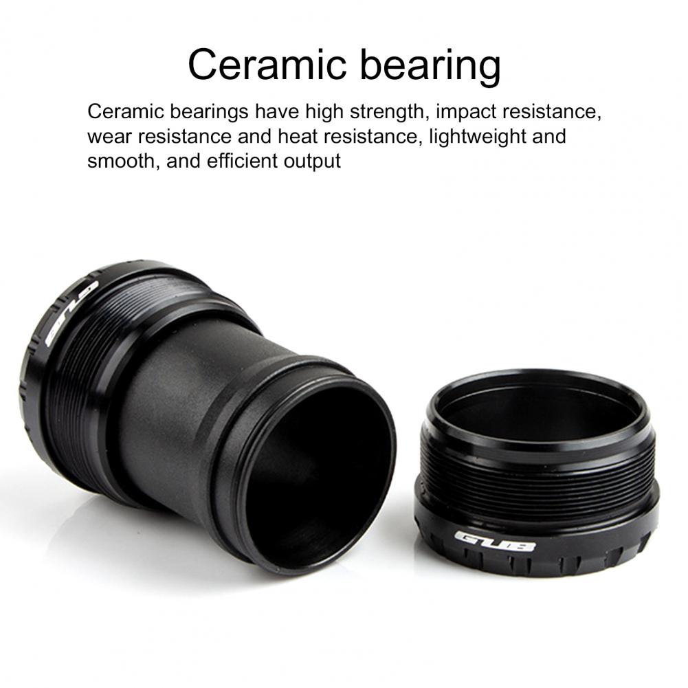 GUB T47 central shaft threaded bearing bearing 30mm shaft bottom bracket 68-73 Aluminum alloy crankset bottom bracket for bike