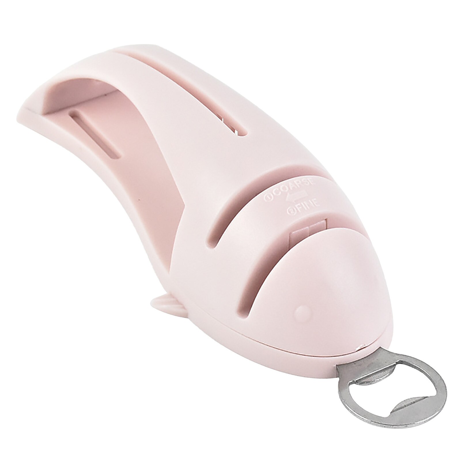 Afilador de cuchillos multifuncional 3 en 1, abridor de botellas de cerveza, estante para cuchillos para cocina doméstica, afilador de cuchillos eficiente y fácil de usar: PK