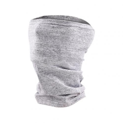 Genanvendeligt tørklæde udendørs cykling uv-beskyttelse støvtæt bandana tørklæde ansigt dække hals gamacher fuld belægning tørklæde udendørs ridning: Kun grå bandana