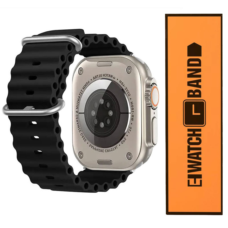 Correa de reloj deportivo para Apple watch ultra 2 1 banda para la serie 9 10 SE pulsera de silicona 42mm 44mm 45mm 49mm 46mm 42 44 45 46 49 mm