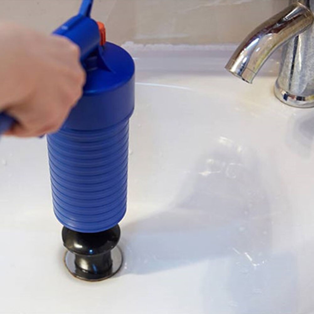 Hoge Druk Wc Cleaner Pipe Plunger Drain Cleaner Luchtpomp Druk Pijp Plunger Ontstopper Riool Zinkt Drain Cleaner
