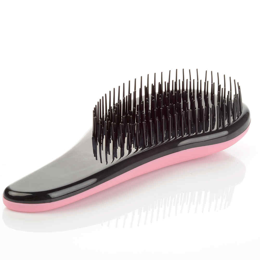 Magic Handle Detangling Comb Shower Hair Brush detangler Salon Styling Tamer exquite cute useful Tool hairbrush: Pink