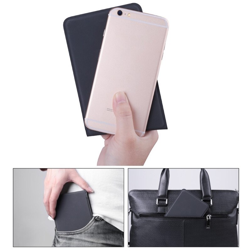 Universal Foldable Keyboard 2-Fold Ultra-Thin Portable Wireless Keyboard BT-compatible for three-system Phone PC