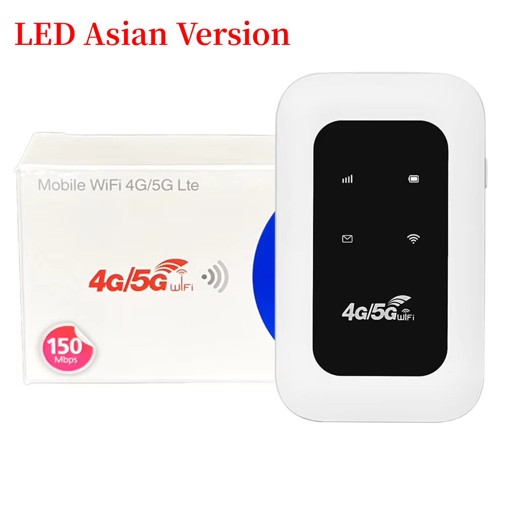 Mobilny router WIFI 4G/5G 150Mbps 4G LTE Router bezprzewodowy 3000mA Przenośny kieszonkowy modem MiFi Mobilny hotspot Wi-Fi z gniazdem karty SIM: FIOLETOWY