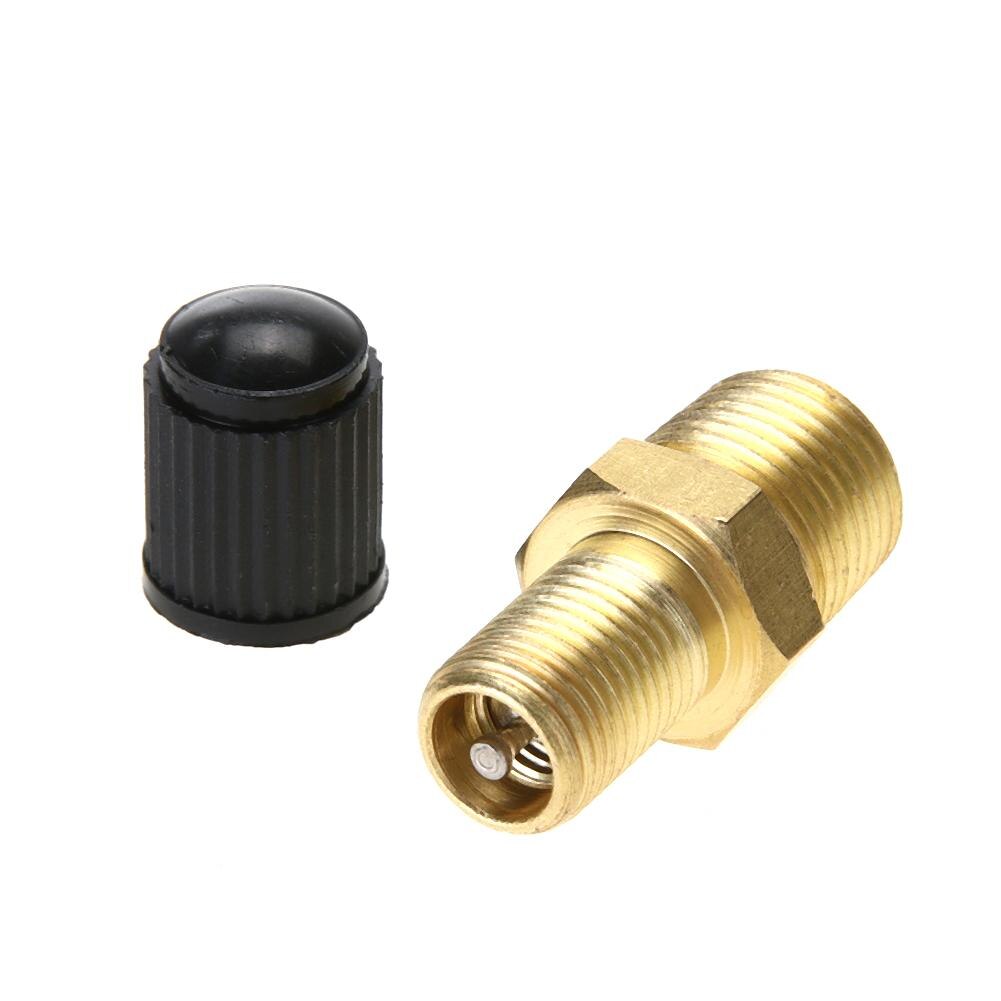 2pcs 1/8in Brass Tire Tyre Air Compressor Tank Fill Valves for Dunlop Valve Car Accessories