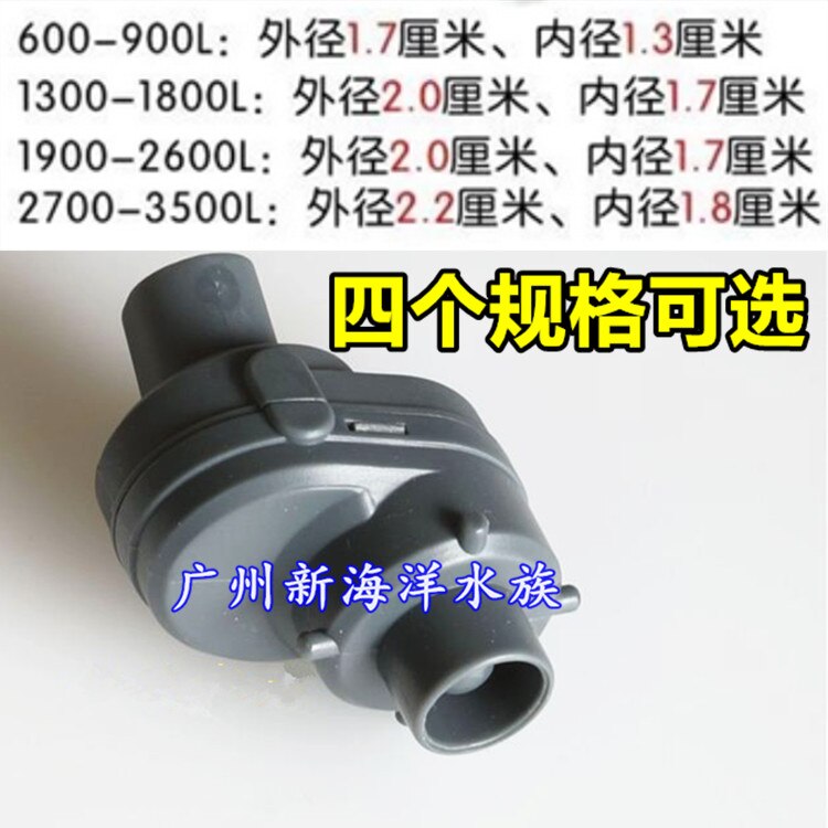 360 degree automatic rotating wave nozzle nozzle water outlet SQ-WP (IV) outer diameter 21.5MM