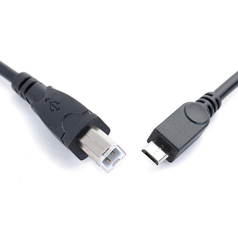 3,2 ft 1m Micro USB Stecker Auf USB B Typ Männlichen Daten OTG Kabel Für Mobile Tablet drucker