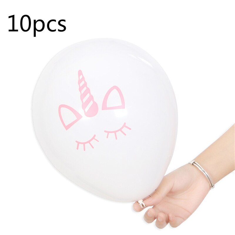 110 x 80cm stor unicorn ballong unicorn häst folie ballong barns födelsedag bröllop dekoration fest: 13