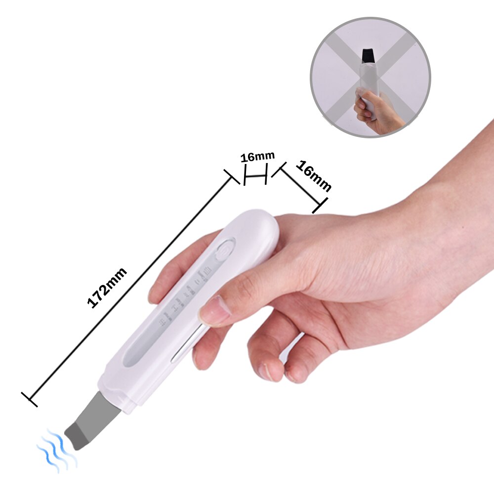 Ultrasoon diepe gezichtsreiniging usb-apparaat huidscrub verwijdert vuil mee-eters vermindert rimpels schoonheid gezichtslifting whitening
