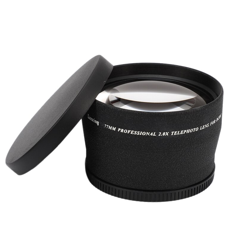 NEWYI 77mm 2.0X télé lentille de CONVERSION professionnelle de lentille numérique de luxe Super haute résolution