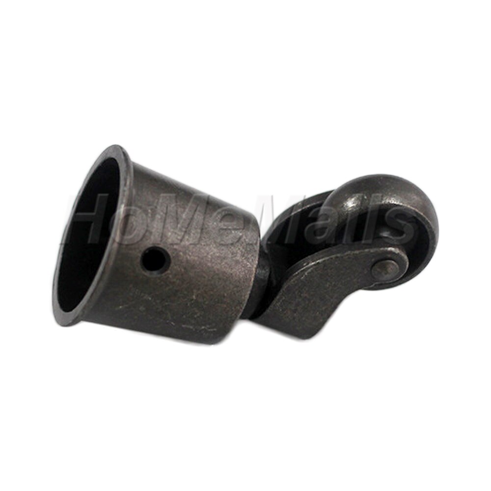 1/2/4 stücke Metall Universal- Rollen Stille Rad Verstärken Möbel Rollen schwer Pflicht Möbel Bein Unterstützung Tasse Zauberer Zink legierung