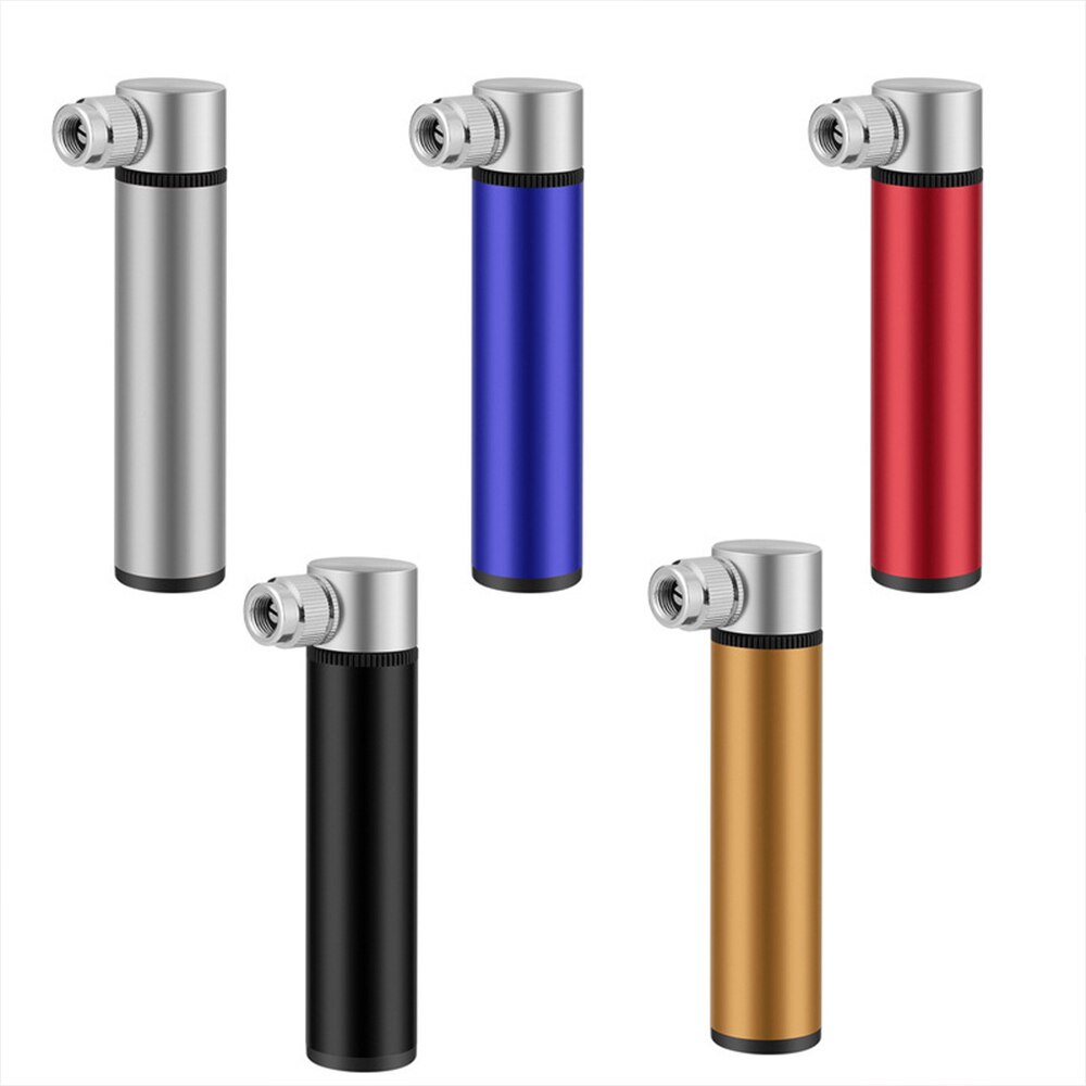 Portable Hand Bicycle Pump 120psi High Pressure Pump Aluminum Alloy MTB Mountain Bike Tire Valve Inflator Bicycle Accessories