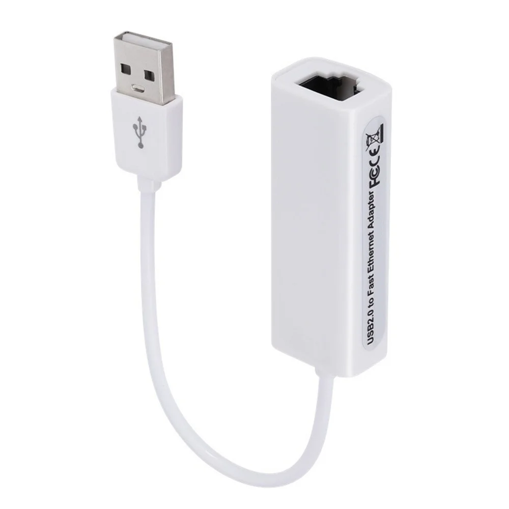 USB Ethernet Adapter USB to Ethernet Lan RJ45 Network Card Cable Line Card Ethernet Adapter for PC Laptop windows7 LAN adapter