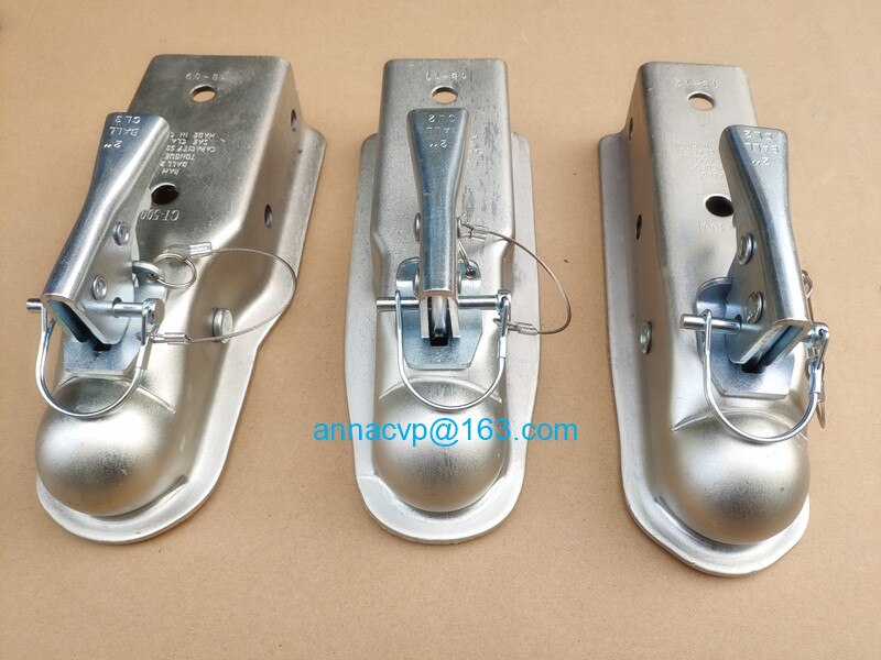 CVP Trailer coupler 2" x 2", trailer coupling STRAIGHT tongue 2", trailer parts, 3500lbs,trailer parts