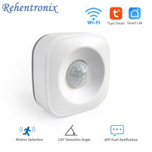 Tuya Smart Motion Sensor AAA Battery Powered Wireless WiFi PIR Motion Detector Smart Home Mini Infrared Human Body Sensor