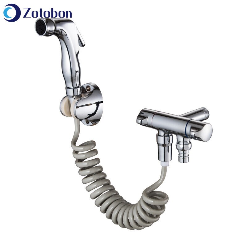 Zotobon Bidet Sproeier Douchekop Hand Bidet Kraan Handheld Voor Badkamer Accessoires Draagbare Bidet Sproeier Zelfreinigende M220