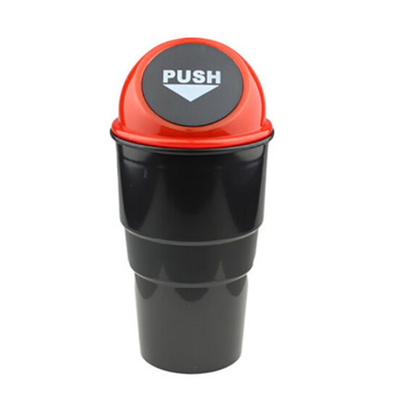 Car Garbage can trash can for BMW E30 E34 E36 E39 E46 E53 E70 E60 E87 E90 E91 E92 X1 X3 X4 X5 X6 M M3 M5 G30 F09: Red