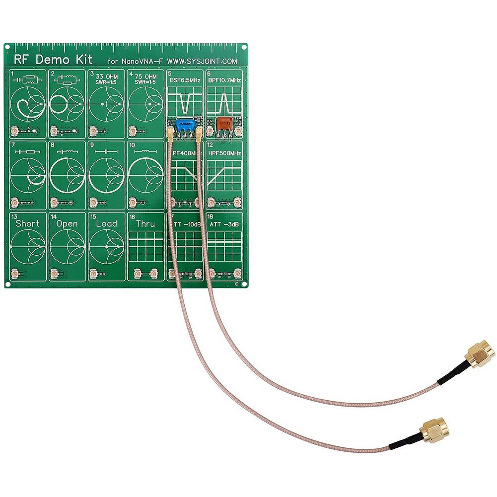 Analyseur d'antenne nanovna-h HF VHF UHF NanoVNA 50K-2.8 M, nouvel écran LCD 900 pouces, analyseur de réseau vectoriel: YELLOW