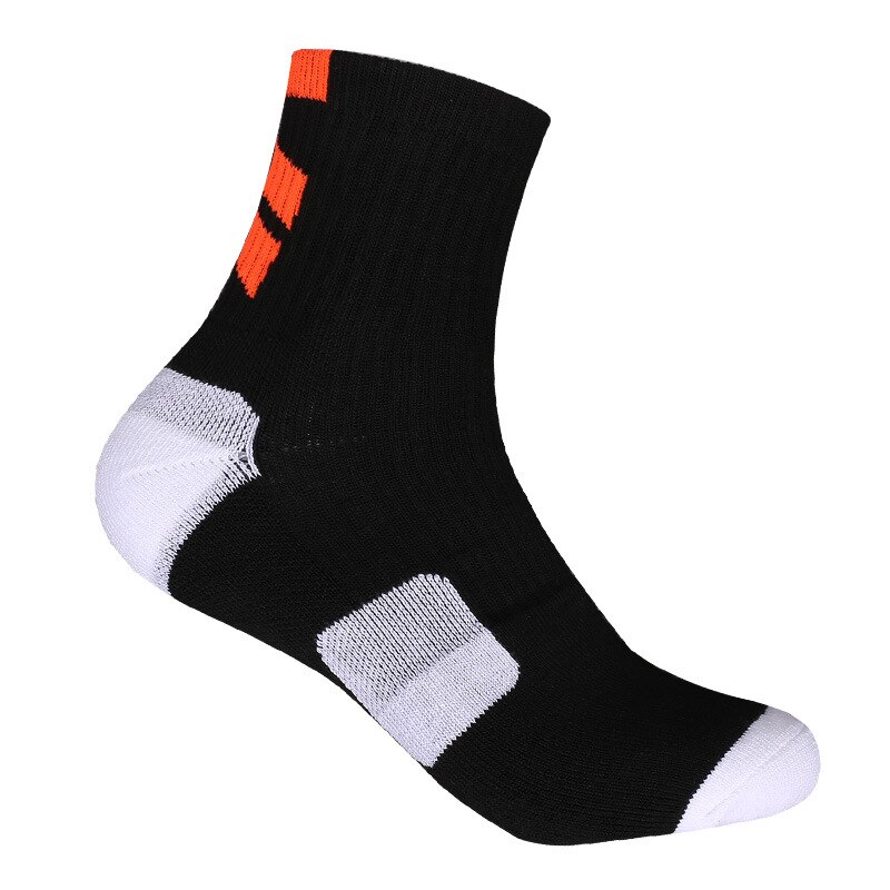 Unisex 1 par utendørs sportssokker basketball fotball sport flere farger tykkede termiske vintersokker