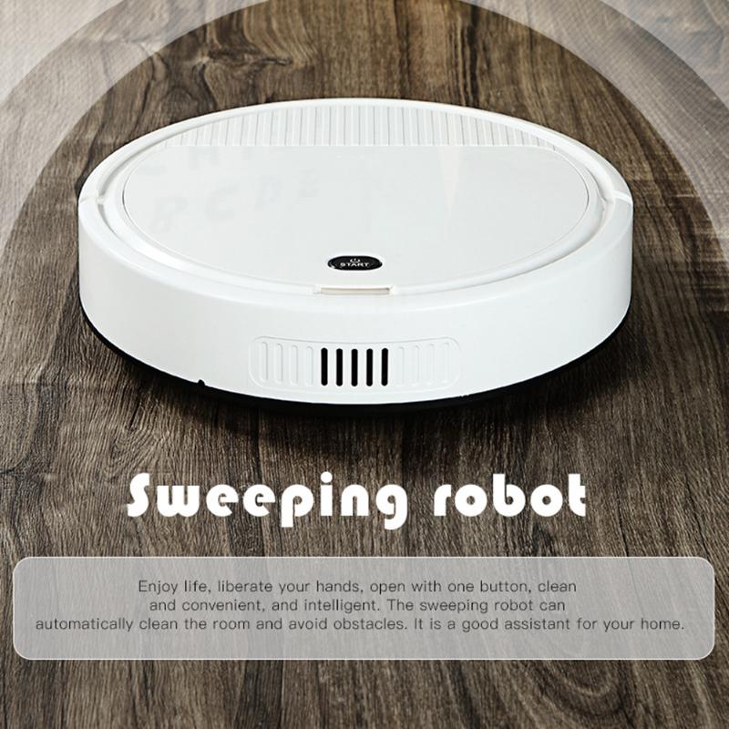 3 in 1 Wiederaufladbare Intelligente Roboter Staubsauger Multi-funktion Smart Kehrmaschine Trocken Nass Kehren Reiniger für Zu Hause