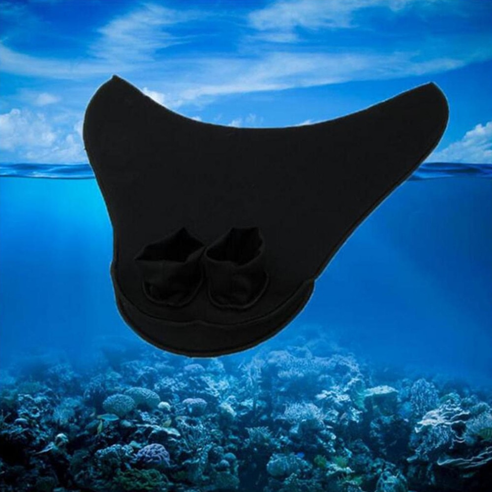 Aleta de natación al aire libre para niños, aletas para el pie, cola de sirena, monoaleta de buceo para deportes acuáticos, entrenamiento,
