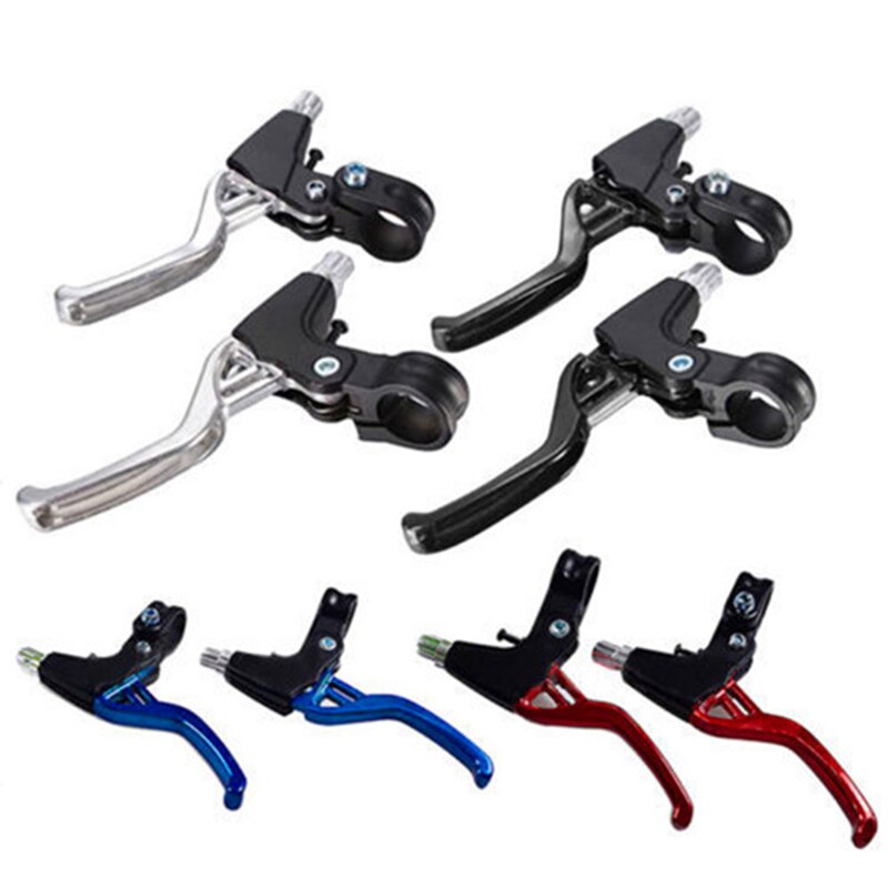 bicicleta BMX freno para manejar 2-dedo bicicleta de aluminio ligero de MTB bicicleta de montaña ciclismo freno palancas 3 color