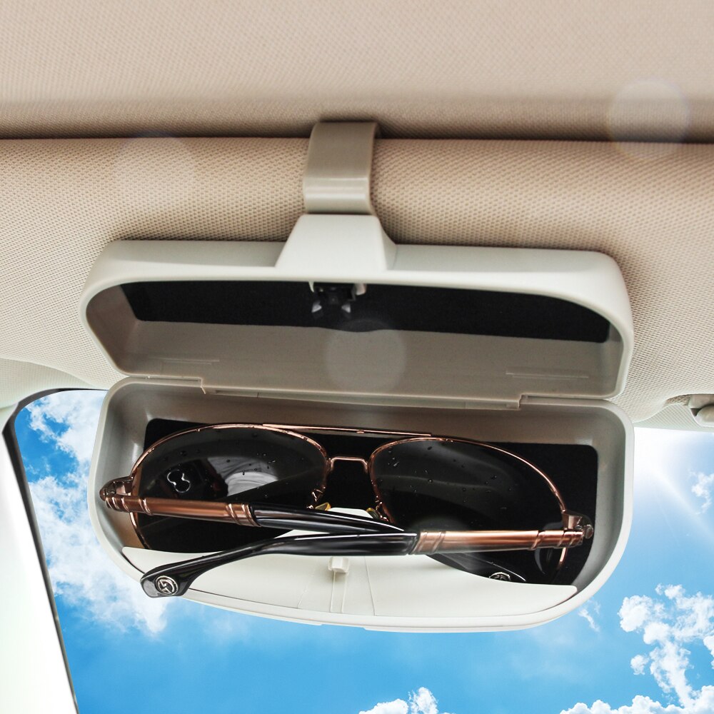 Voiture pare-soleil lunettes boîte porte-lunettes pince pour BMW MINI COOPER R56 R55 R60 R61 Countryman F55 F56 F60