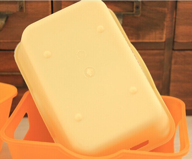 1PC Cartoon Cute Lovely Bear Rectangle Desktop Collection Container Box Desk Finishing Storage Box for Home Office OK 0053