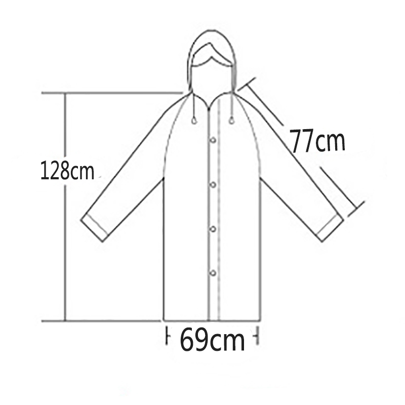 Chubasquero Impermeable para mujer, Capa de capas impermeables transparentes, Poncho Impermeable para ciclismo, Capa de lluvia