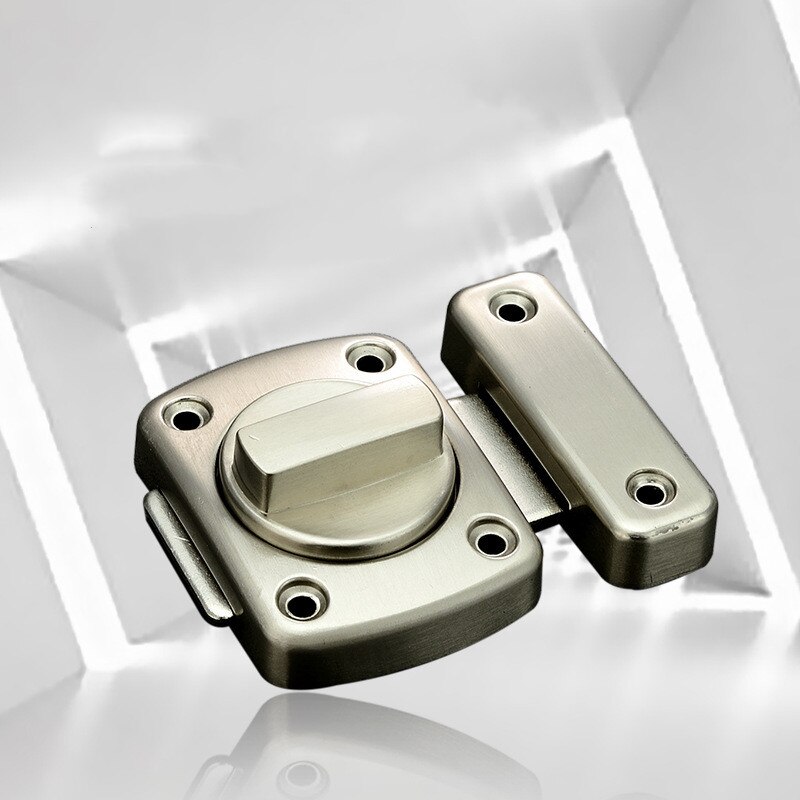 Universal Door Latch Gate Latch Security Sliding Door Lock Door Bolt Zinc Alloy with Screws Latch