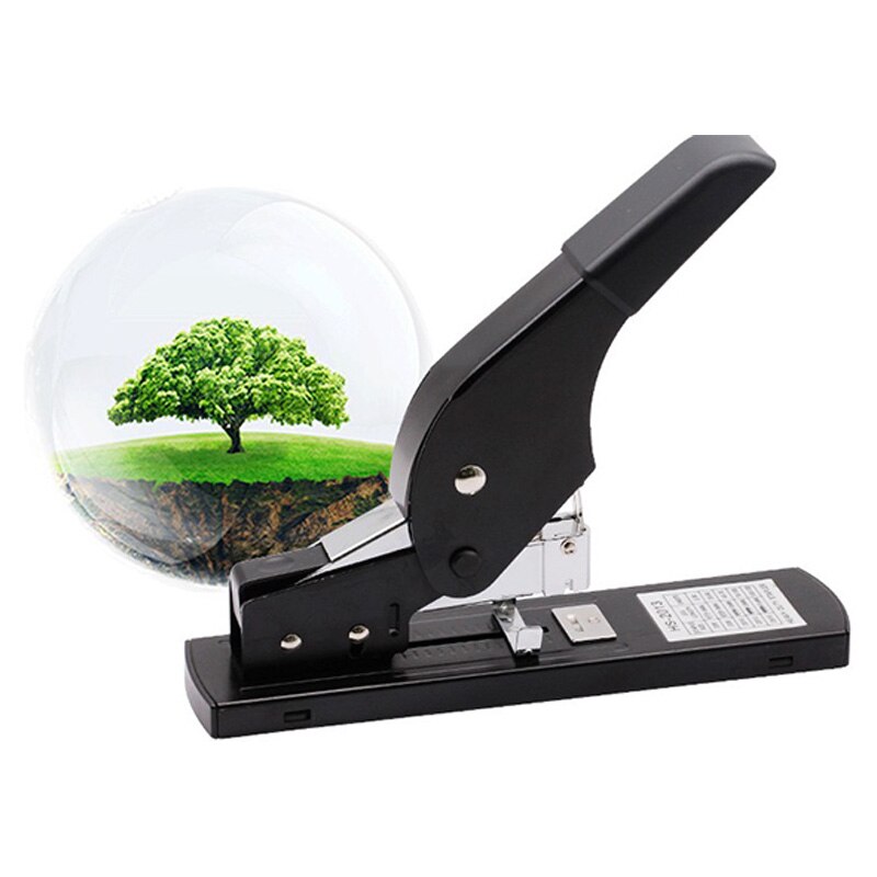 HuiSheng Large Size Heavy Stapler Book Size Stapler Labor Saving Binding Machine Office Supplies Special Book Machine Tools