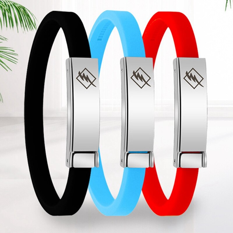 1 pc justerbart antistatiskt armband trådlöst antistatiskt handledsrem med 1 pc statisk eliminator för att ta bort kroppen statisk