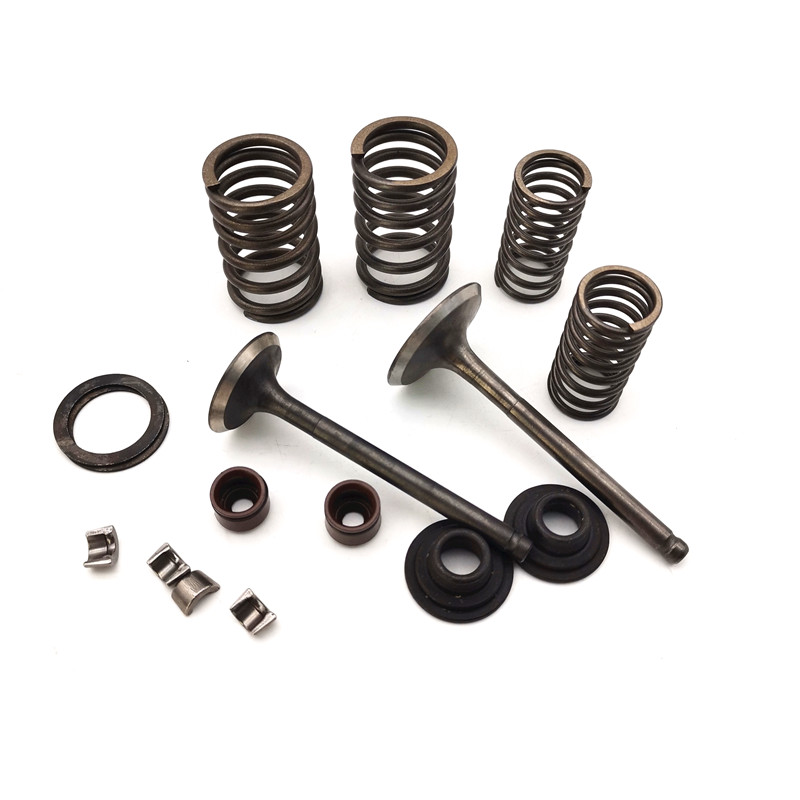 Valve Assembly Intake Exhaust Stem Shaft for GY6 150 157QMJ 1P57QMJ 4 Stroke Air-cooling Scooter Moped